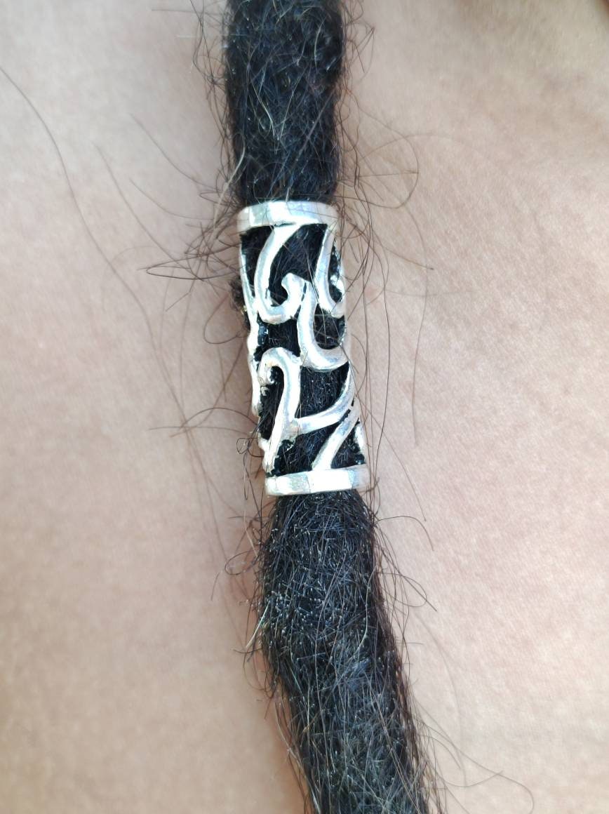 Perles de dreadlock tibétaines Perles de barbe Pains Dreads