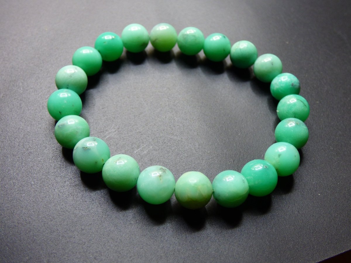 * CHRYSOPRASE EDELSTEIN fashion ARMBAND *