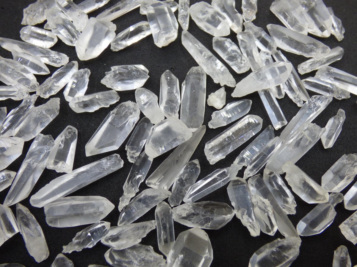 20/50g Lemurian Laser Quarz AAA Kristall Spitze Point Sammler Stufe Rarität Edelstein Deko Heilstein Wasserstein Energie Natur Klar - Art of Nature Berlin
