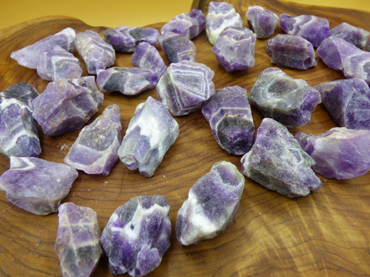 3x Amethyst roh Auf+Entladen Edelsteinen & Wasserstein für Trinkwasser Edelsteinwasser Chakra Heilstein likla Naturmedizin Energiewasser DIY - Art of Nature Berlin