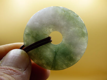 40mm Burma Jade *Rarität* ~ Edelstein Kette Mann Frau Natur Heilstein Kraft Energie Rarität Kristall Er Sie Anhänger Natur Geschenk grün - Art of Nature Berlin