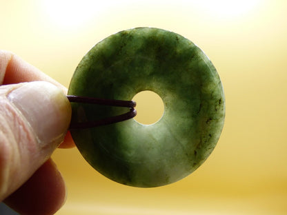 40mm Burma Jade *Rarität* ~ Edelstein Kette Mann Frau Natur Heilstein Kraft Energie Rarität Kristall Er Sie Anhänger Natur Geschenk grün - Art of Nature Berlin