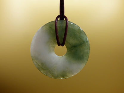 40mm Burma Jade *Rarität* ~ Edelstein Kette Mann Frau Natur Heilstein Kraft Energie Rarität Kristall Er Sie Anhänger Natur Geschenk grün - Art of Nature Berlin