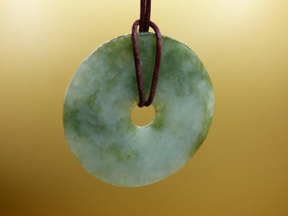 50mm Burma Jade *Rarität* ~ Edelstein Kette Mann Frau Natur Heilstein Kraft Energie Rarität Kristall Er Sie Anhänger Natur Geschenk grün - Art of Nature Berlin