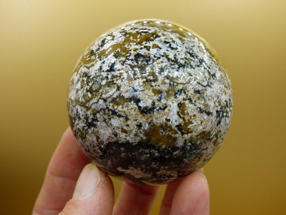 8 Adern Ocean Jaspis Orbicular bunt - Edelstein Kugel Rarität Natur Heilstein Deko Kristall Geschenk Er Sie Mann Frau Haus Energie Selten - Art of Nature Berlin