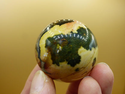 8 Adern Ocean Jaspis Orbicular bunt - Edelstein Kugel Rarität Natur Heilstein Deko Kristall Geschenk Er Sie Mann Frau Haus Energie Selten - Art of Nature Berlin