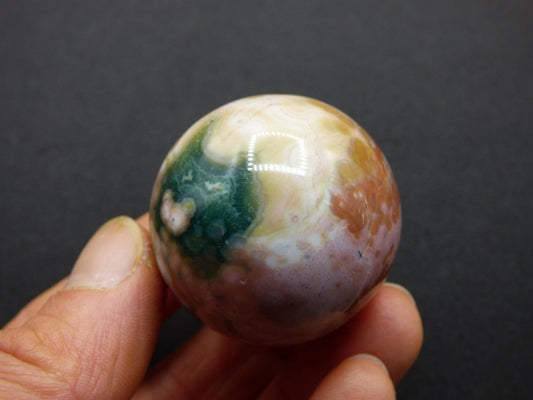 8 Adern Ocean Jaspis Orbicular bunt Edelstein Kugel Rarität Natur Heilstein Deko Kristall Geschenk Er Sie Mann Frau Haus Energie Selten - Art of Nature Berlin