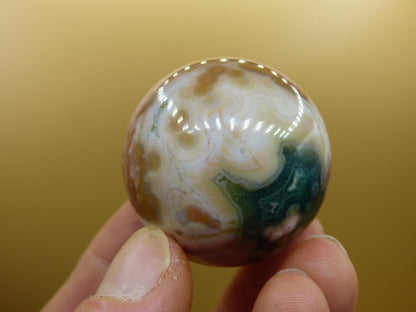 8 Adern Ocean Jaspis Orbicular bunt Edelstein Kugel Rarität Natur Heilstein Deko Kristall Geschenk Er Sie Mann Frau Haus Energie Selten - Art of Nature Berlin