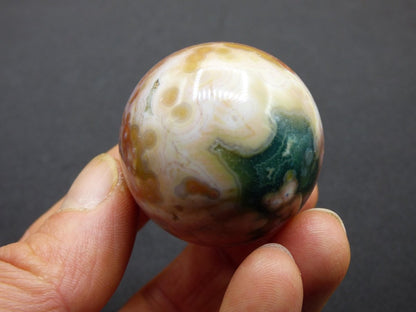8 Adern Ocean Jaspis Orbicular bunt Edelstein Kugel Rarität Natur Heilstein Deko Kristall Geschenk Er Sie Mann Frau Haus Energie Selten - Art of Nature Berlin