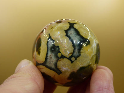 8 Adern Ocean Jaspis Orbicular bunt - Edelstein Kugel Rarität Natur Heilstein Deko Kristall Geschenk Er Sie Mann Frau Haus Energie Selten - Art of Nature Berlin