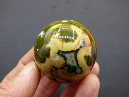 8 Adern Ocean Jaspis Orbicular bunt - Edelstein Kugel Rarität Natur Heilstein Deko Kristall Geschenk Er Sie Mann Frau Haus Energie Selten - Art of Nature Berlin