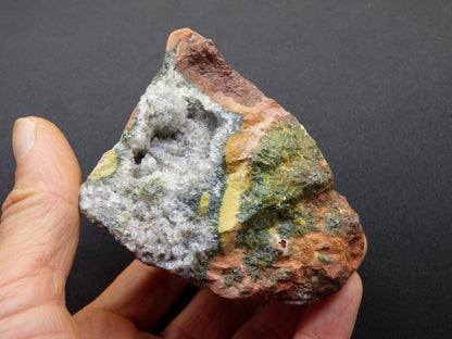 8 Adern Ocean Jaspis Orbicular + Geode roh Stufe XL Stein Rarität Natur Heilstein Deko Kristall Geschenk Er Sie Mann Frau Selten Sammler - Art of Nature Berlin