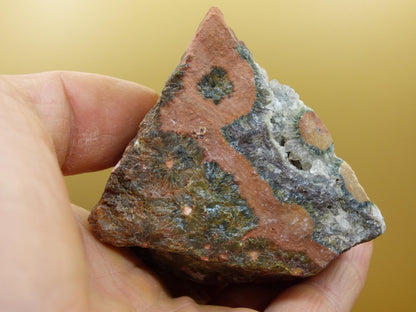 8 Adern Ocean Jaspis Orbicular + Geode roh Stufe XL Stein Rarität Natur Heilstein Deko Kristall Geschenk Er Sie Mann Frau Selten Sammler - Art of Nature Berlin