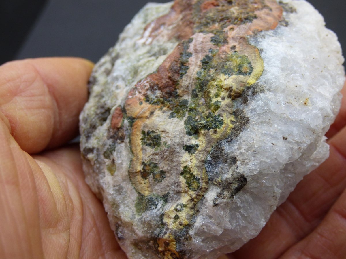 8 Adern Ocean Jaspis Orbicular + Quarz roh Stufe XL Stein Rarität Natur Heilstein Deko Kristall Geschenk Er Sie Mann Frau Selten Sammler - Art of Nature Berlin