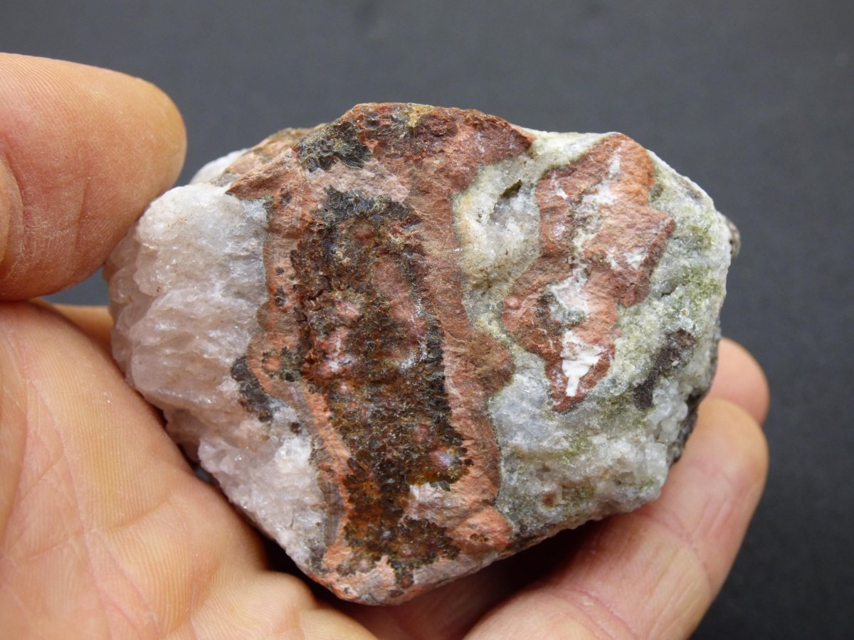 8 Adern Ocean Jaspis Orbicular + Quarz roh Stufe XL Stein Rarität Natur Heilstein Deko Kristall Geschenk Er Sie Mann Frau Selten Sammler - Art of Nature Berlin