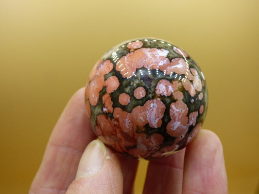 8 Adern Ocean Jaspis Orbicular rot grün Edelstein Kugel Rarität Natur Heilstein Deko Kristall Geschenk Er Sie Mann Frau Haus Energie Selten - Art of Nature Berlin