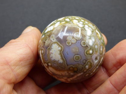 8 Adern Ocean Jaspis Orbicular rot grün Edelstein Kugel Rarität Natur Heilstein Deko Kristall Geschenk Er Sie Mann Frau Haus Energie Selten - Art of Nature Berlin