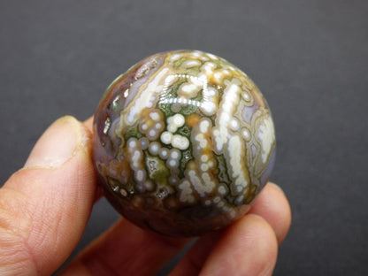 8 Adern Ocean Jaspis Orbicular rot grün Edelstein Kugel Rarität Natur Heilstein Deko Kristall Geschenk Er Sie Mann Frau Haus Energie Selten - Art of Nature Berlin