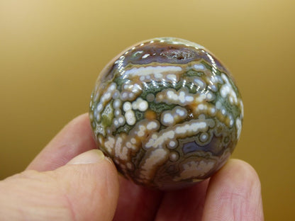 8 Adern Ocean Jaspis Orbicular rot grün Edelstein Kugel Rarität Natur Heilstein Deko Kristall Geschenk Er Sie Mann Frau Haus Energie Selten - Art of Nature Berlin