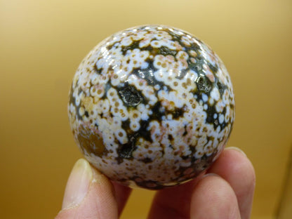 8 Adern Ocean Jaspis Orbicular rot grün weiß Edelstein Kugel Rarität Natur Heilstein Deko Kristall Geschenk Er Sie Mann Frau Energie Selten - Art of Nature Berlin