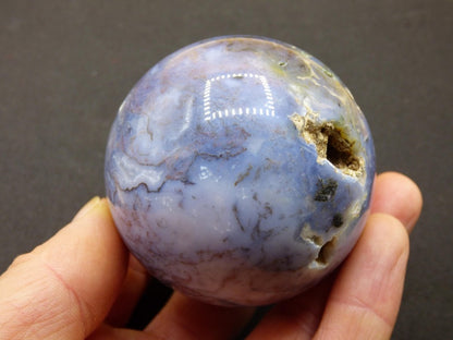 8 Adern Ocean Jaspis Orbicular weiß lavendel - Edelstein Kugel Rarität Heilstein Deko Kristall Geschenk Er Sie Mann Frau Energie Selten - Art of Nature Berlin