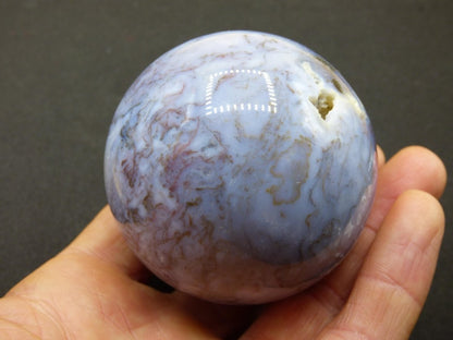 8 Adern Ocean Jaspis Orbicular weiß lavendel - Edelstein Kugel Rarität Heilstein Deko Kristall Geschenk Er Sie Mann Frau Energie Selten - Art of Nature Berlin