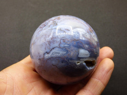 8 Adern Ocean Jaspis Orbicular weiß lavendel - Edelstein Kugel Rarität Heilstein Deko Kristall Geschenk Er Sie Mann Frau Energie Selten - Art of Nature Berlin