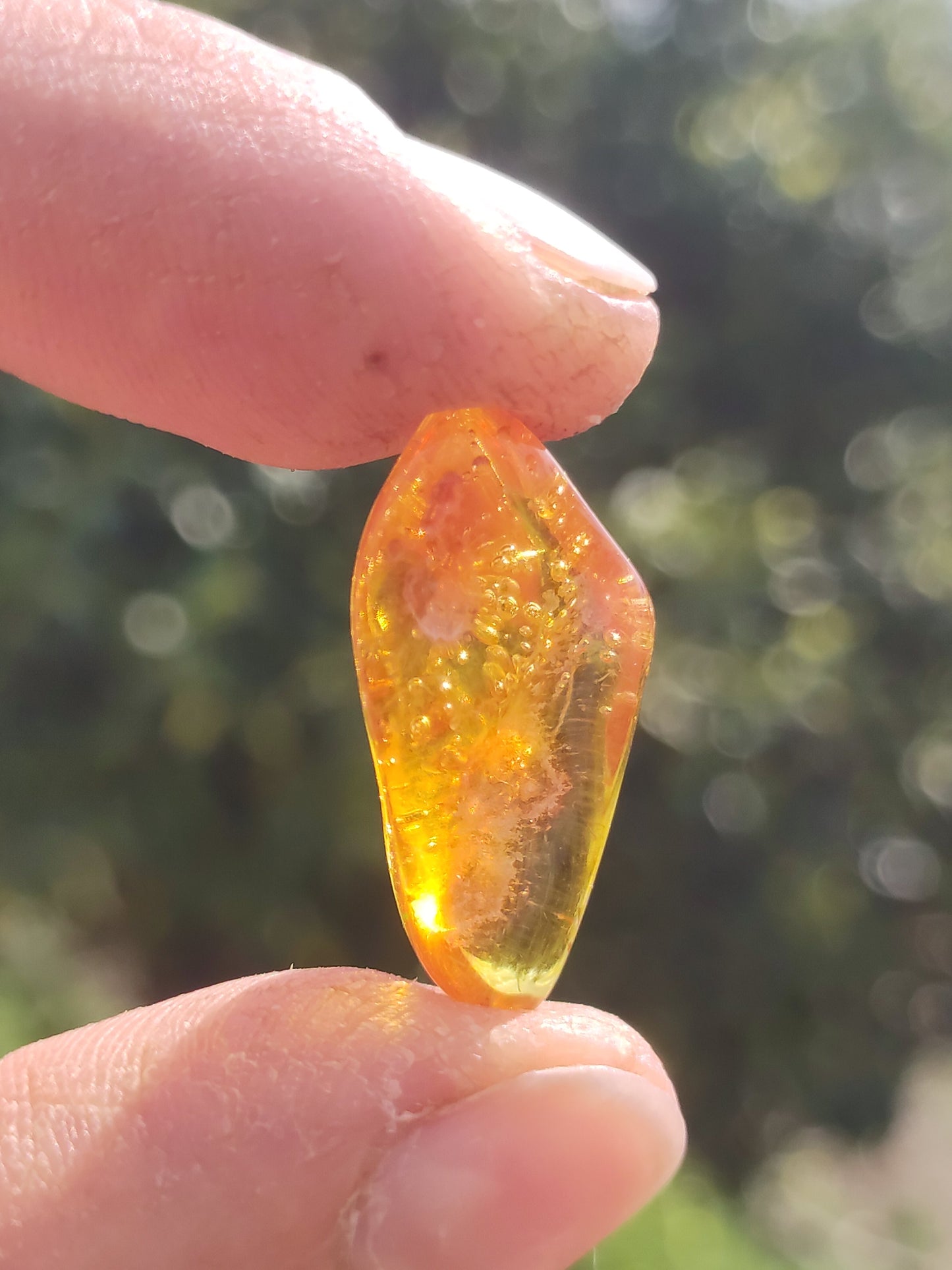Ambre de la Baltique de qualité 100% naturelle - pierre décorative, petite pierre précieuse