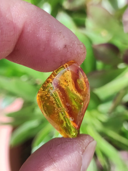 Ambre de la Baltique de qualité 100% naturelle - pierre décorative, petite pierre précieuse