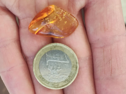 Ambre de la Baltique de qualité 100% naturelle - pierre décorative, petite pierre précieuse