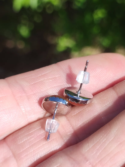 Ambre AAA - Clous d'oreilles Argent Sterling 925 Rareté Bijou Femme Boucles d'oreilles Pierre précieuse Pierre de guérison Cadeau Bijou Noble Rare Pièce unique
