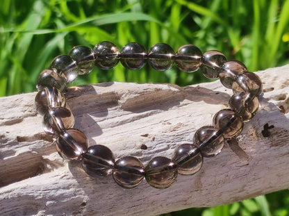 AAA Azeztulit Satyaloka Schwarz Edelstein Perlen Stretch Armband Natur Heilstein Kristall Rarität Selten Geschenk Mann Frau Mutter Er Sie - Art of Nature Berlin