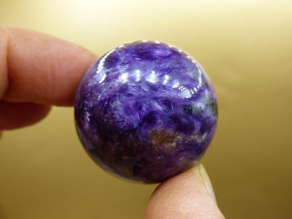 AAA Charoit *Rarität* Sphere Kugel ~ Edelstein Deko Sphere Crystal Meditation ~Energy ~Heilstein ~Therapie - Art of Nature Berlin