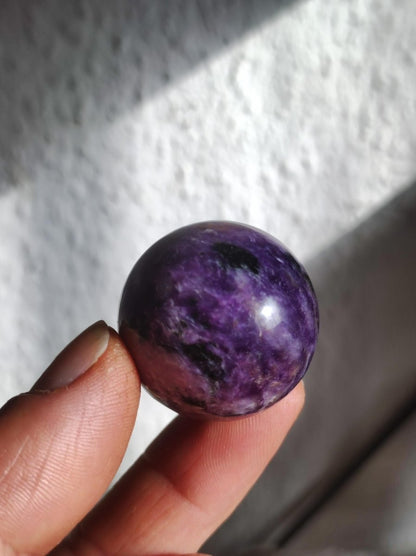 AAA Charoit *Rarität* Sphere Kugel ~ Edelstein Deko Sphere Crystal Meditation ~Energy ~Heilstein ~Therapie - Art of Nature Berlin