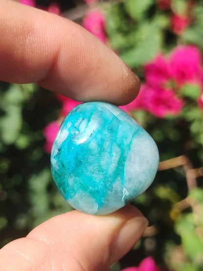 AAA Quantum Quattro Chrysocoll Shattuckit Quarz Azurit blau Natur Heilstein Meditation Ritual Indianer Schamanen Edelstein Mineral Sammler - Art of Nature Berlin