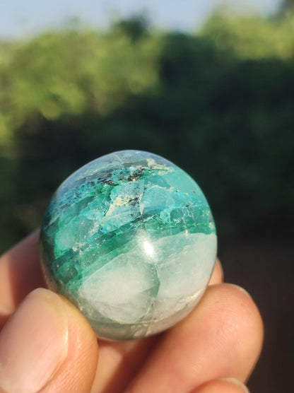 AAA Quantum Quattro Chrysocoll Shattuckit Quarz Azurit blau Natur Heilstein Meditation Ritual Indianer Schamanen Edelstein Mineral Sammler - Art of Nature Berlin