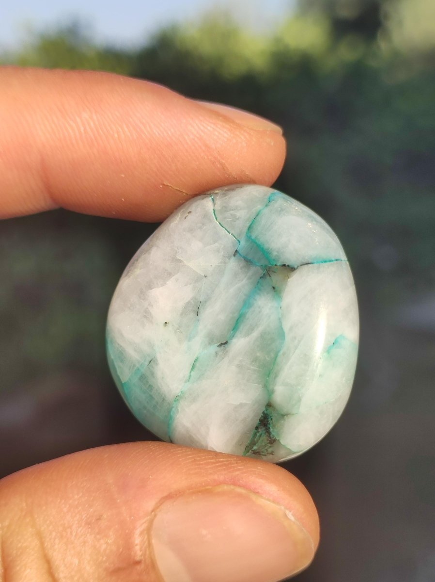 AAA Quantum Quattro Chrysocoll Shattuckit Quarz Azurit blau Natur Heilstein Meditation Ritual Indianer Schamanen Edelstein Mineral Sammler - Art of Nature Berlin