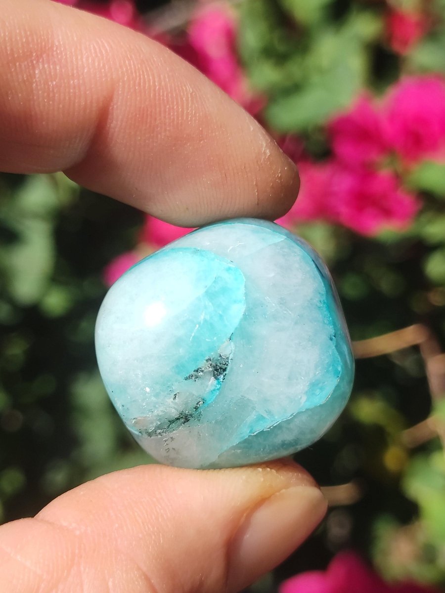 AAA Quantum Quattro Chrysocoll Shattuckit Quarz Azurit blau Natur Heilstein Meditation Ritual Indianer Schamanen Edelstein Mineral Sammler - Art of Nature Berlin