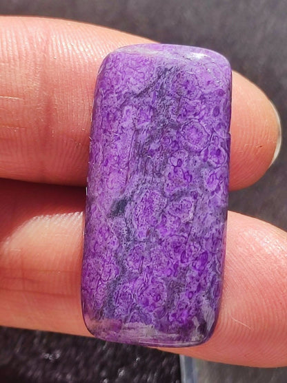 AAA Sugilith 100% Natürlicher GEL Sugilite Cabochon Sammler Mineral hochwertig edel Geldanlage Investition Heilstein Rarität Unikat - Art of Nature Berlin