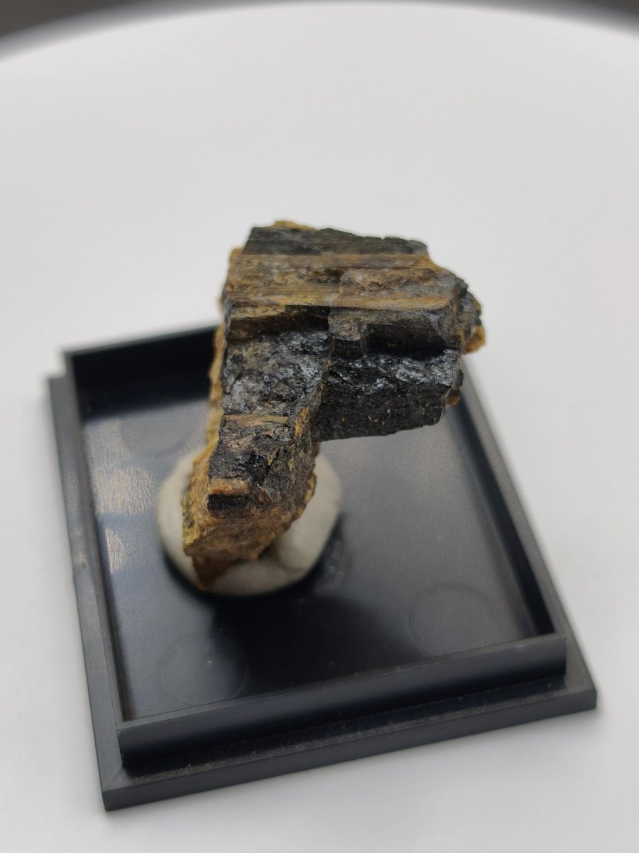 Åskagenit-(Nd) – Ästhetische Rarität Kristallstufe auf Matrix | Grube Bayerland, Deutschland Sammlerstufe Kristall Stufe Mineral - Art of Nature Berlin