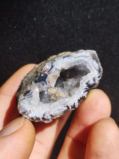 Achat Geode aus Mexiko Druze Stufe Deko Sammler ~ Edelstein Kette ~HIPPIE ~GOA ~Boho ~Tibet ~Ethno ~Nature ~Schutzsymbol ~Heilstein - Art of Nature Berlin