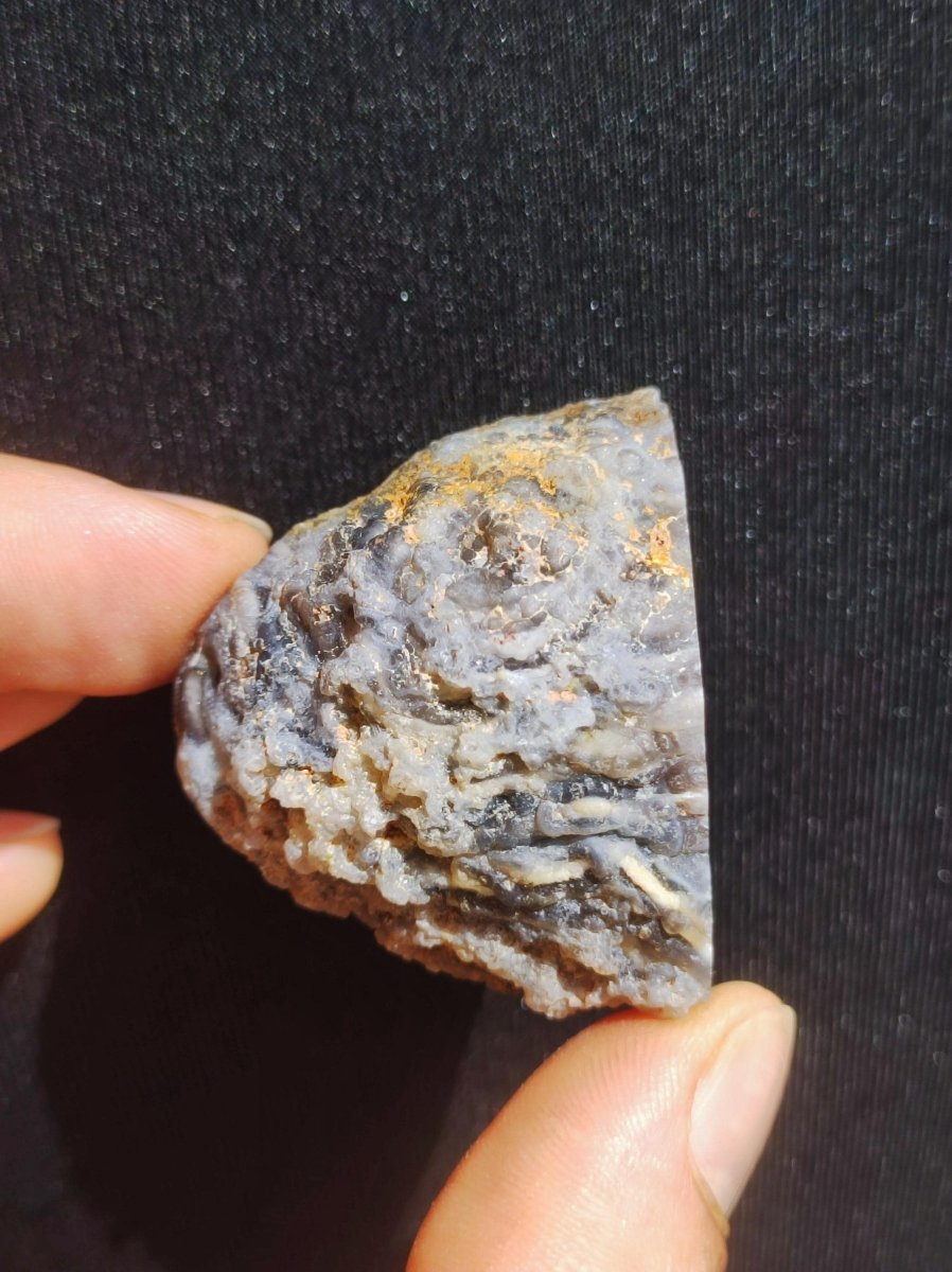 Achat Geode aus Mexiko Druze Stufe Deko Sammler ~ Edelstein Kette ~HIPPIE ~GOA ~Boho ~Tibet ~Ethno ~Nature ~Schutzsymbol ~Heilstein - Art of Nature Berlin