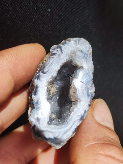 Achat Geode aus Mexiko Druze Stufe Deko Sammler ~ Edelstein Kette ~HIPPIE ~GOA ~Boho ~Tibet ~Ethno ~Nature ~Schutzsymbol ~Heilstein - Art of Nature Berlin