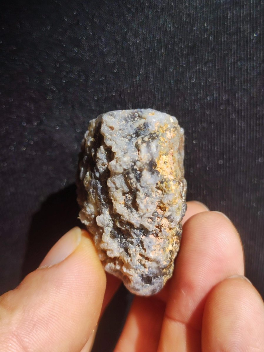 Achat Geode aus Mexiko Druze Stufe Deko Sammler ~ Edelstein Kette ~HIPPIE ~GOA ~Boho ~Tibet ~Ethno ~Nature ~Schutzsymbol ~Heilstein - Art of Nature Berlin