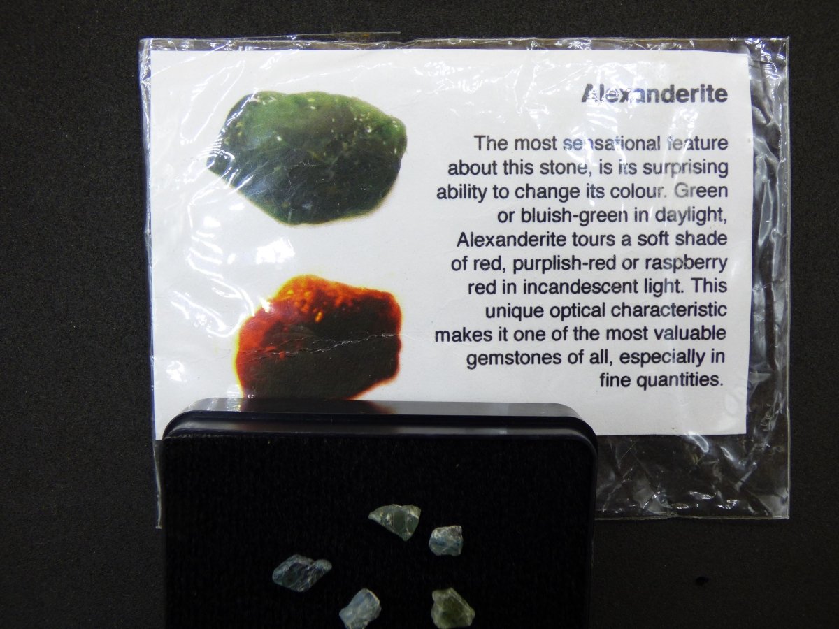 Alexandrite ECHT Sammler Rarität Kollektion Dekostein Heilstein Energie Edelstein Trommelstein Kristall Mineral Natur Geschenk Er Sie Mann - Art of Nature Berlin