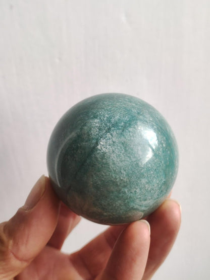 Amazonit - Edelstein Kugel Deko Sphere Massage Kristall Spielkugel Meditation Heilstein Frau Mann Geschenk Er Sie Haus Energie Traum Wohnen - Art of Nature Berlin