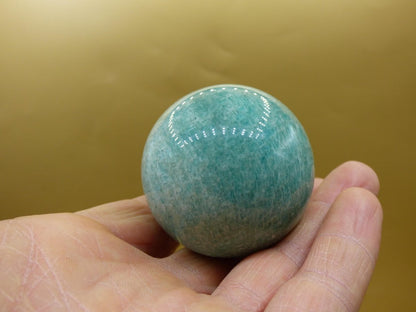 Amazonit - Edelstein Kugel Deko Sphere Massage Kristall Spielkugel Meditation Heilstein Frau Mann Geschenk Er Sie Haus Energie Traum Wohnen - Art of Nature Berlin