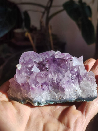 Amethyst Stufe ~ Magische Edelstein Deko Crystal Meditation ~HIPPIE ~GOA~Boho~Ethno ~Energie Heilstein Deko Haus Wohnung Reinigen - Art of Nature Berlin