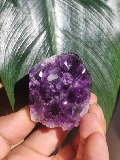 Amethyst Stufe ~ Magische Edelstein Deko Crystal Meditation ~HIPPIE ~GOA~Boho~Ethno ~Energie Heilstein Deko Haus Wohnung Reinigen - Art of Nature Berlin