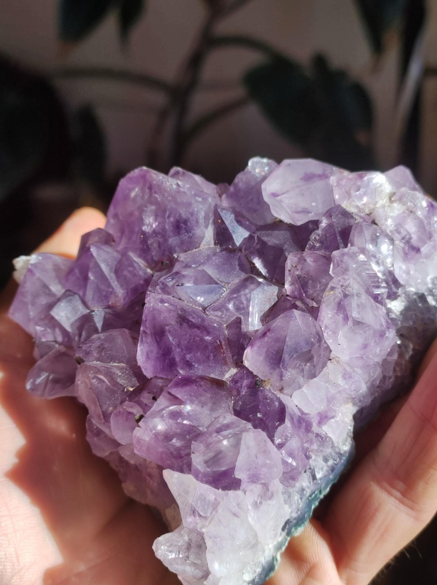 Amethyst Stufe ~ Magische Edelstein Deko Crystal Meditation ~HIPPIE ~GOA~Boho~Ethno ~Energie Heilstein Deko Haus Wohnung Reinigen - Art of Nature Berlin